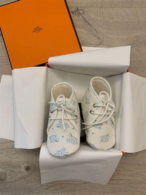 hermes as a baby|Hermes baby booties.